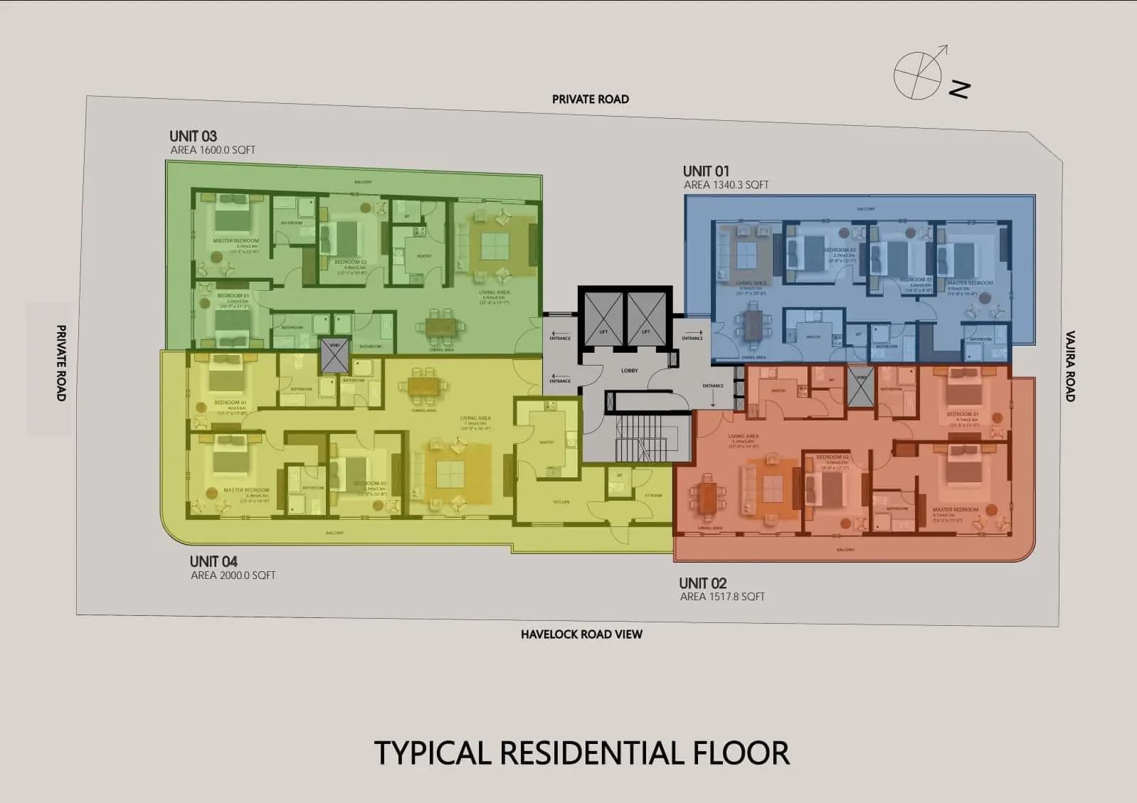 Typical Residential Floorplan